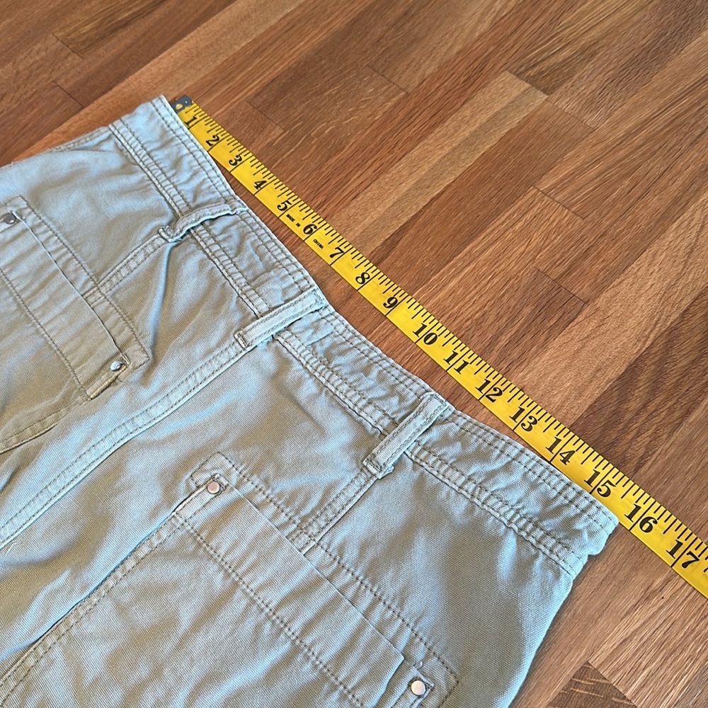 Anthropologie Crop Cargo Pants, 10 petite - Picture 2 of 7